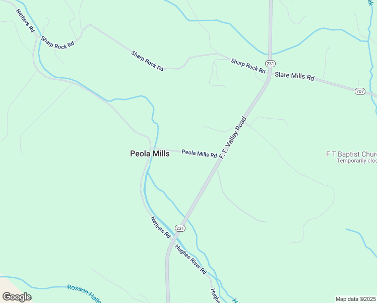 map of restaurants, bars, coffee shops, grocery stores, and more near 31 Peola Mills Road in Sperryville