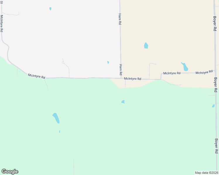 map of restaurants, bars, coffee shops, grocery stores, and more near 1603 McIntyre Road in New Washington