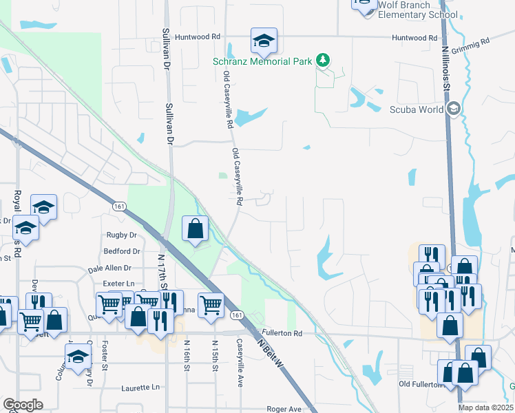 map of restaurants, bars, coffee shops, grocery stores, and more near 1456 Wisteria Court in Swansea