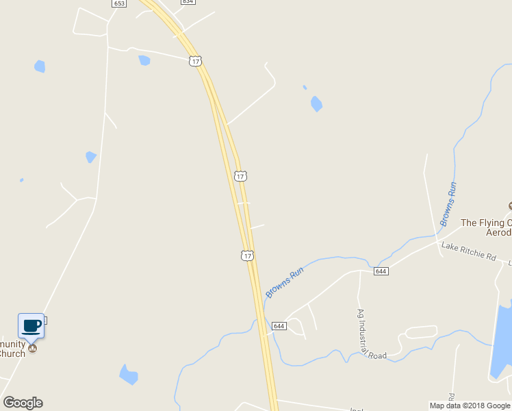 map of restaurants, bars, coffee shops, grocery stores, and more near 11871 Marsh Road in Bealeton