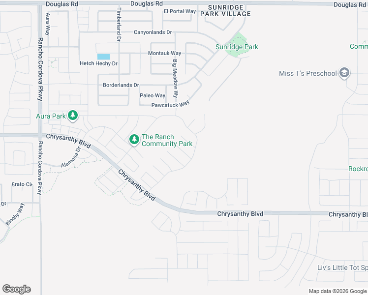 map of restaurants, bars, coffee shops, grocery stores, and more near 12360 Pawcatuck Way in Rancho Cordova