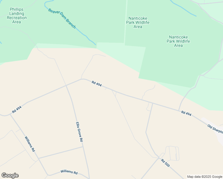 map of restaurants, bars, coffee shops, grocery stores, and more near Old Sharptown Road in Sussex County