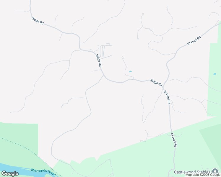 map of restaurants, bars, coffee shops, grocery stores, and more near 1401 Ridge Road in Ballwin