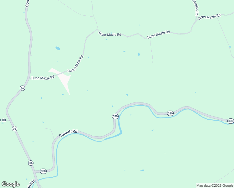 map of restaurants, bars, coffee shops, grocery stores, and more near 5630 Corinth Road in Berry