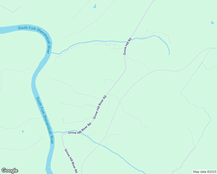 map of restaurants, bars, coffee shops, grocery stores, and more near 3134 Grove Hill River Road in Shenandoah