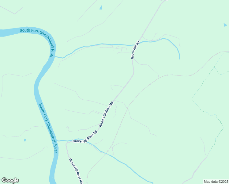 map of restaurants, bars, coffee shops, grocery stores, and more near 3134 Grove Hill River Road in Shenandoah