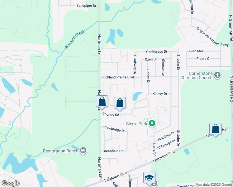 map of restaurants, bars, coffee shops, grocery stores, and more near 350 Westline Court in Belleville