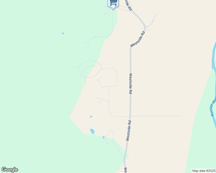 map of restaurants, bars, coffee shops, grocery stores, and more near 5285 Westside Road in Healdsburg