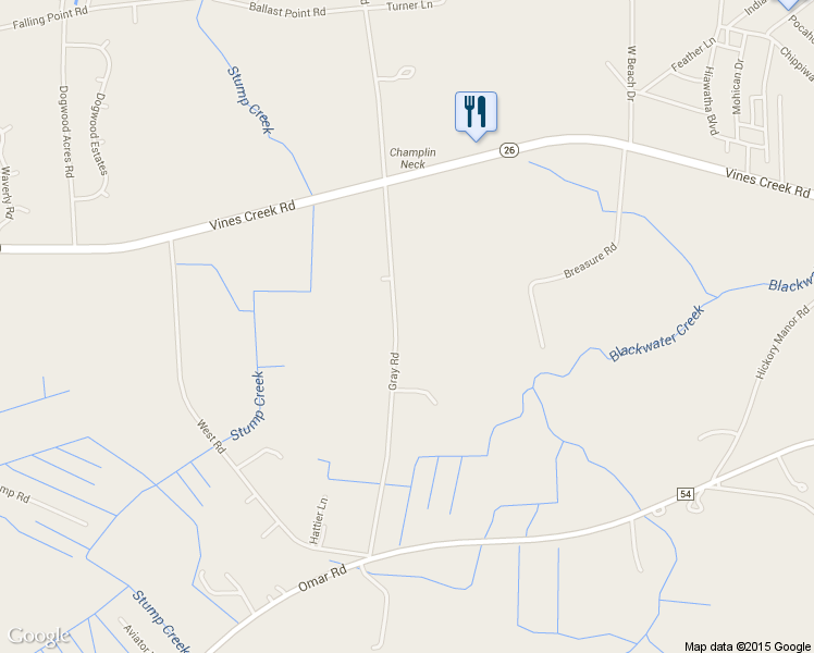 map of restaurants, bars, coffee shops, grocery stores, and more near 31261 Gray Road in Dagsboro