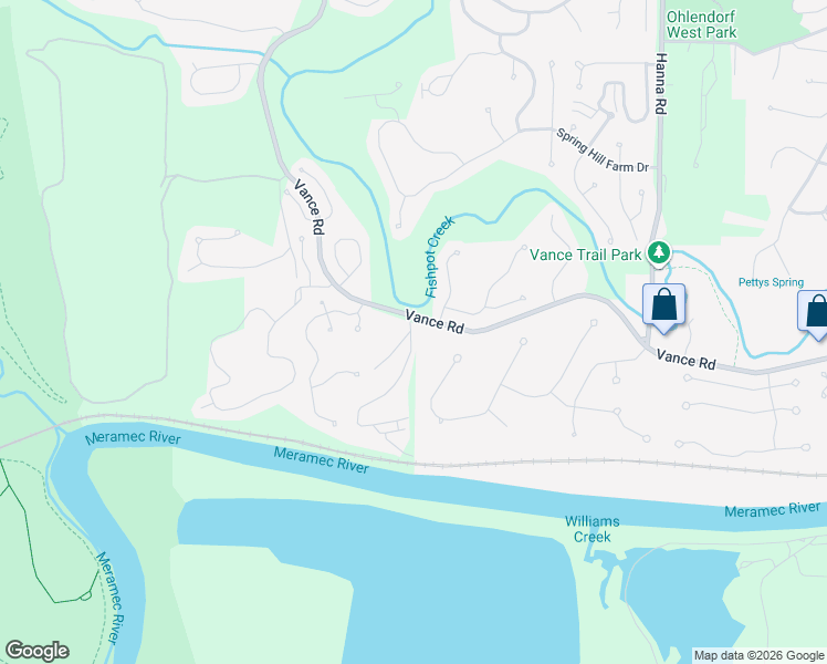 map of restaurants, bars, coffee shops, grocery stores, and more near 40 Mombert Drive in Ballwin