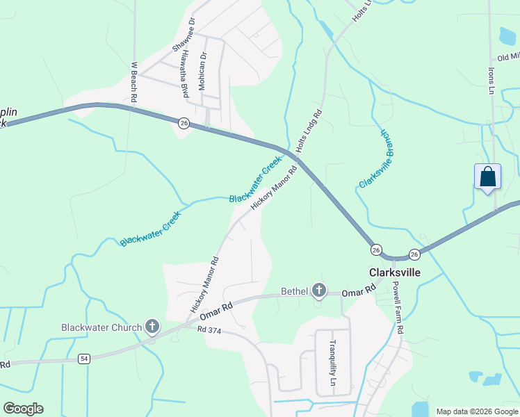 map of restaurants, bars, coffee shops, grocery stores, and more near 31725 Hickory Manor Road in Frankford