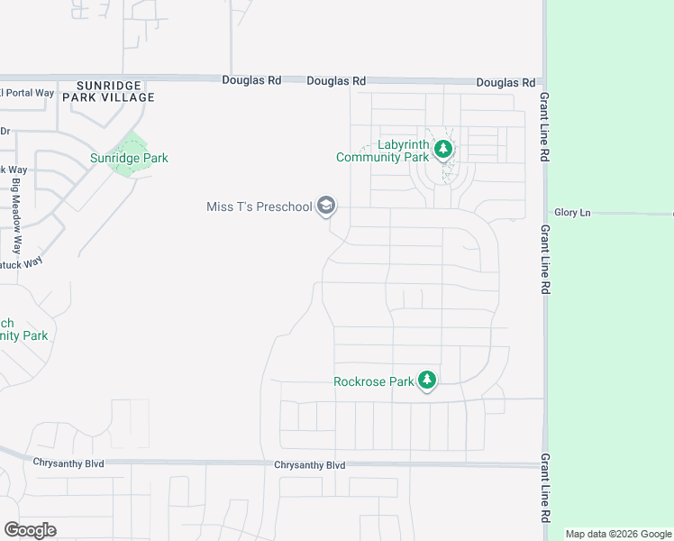 map of restaurants, bars, coffee shops, grocery stores, and more near 12695 Thorntonhall Dr in Rancho Cordova