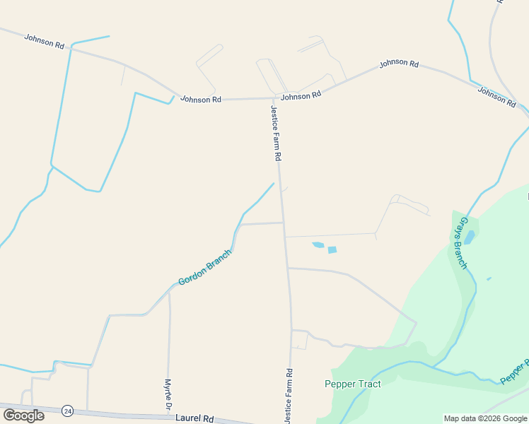 map of restaurants, bars, coffee shops, grocery stores, and more near 31572 Jestice Farm Road in Laurel