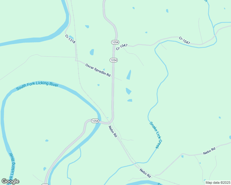 map of restaurants, bars, coffee shops, grocery stores, and more near 2340 Kentucky 1054 in Berry