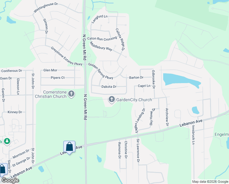 map of restaurants, bars, coffee shops, grocery stores, and more near 3505 Chippewa Drive in Belleville