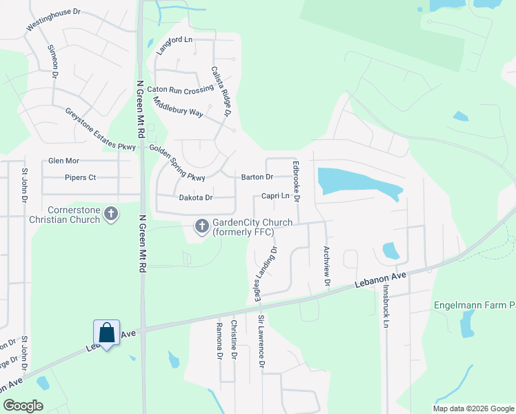 map of restaurants, bars, coffee shops, grocery stores, and more near 3510 Harbor Way in Belleville