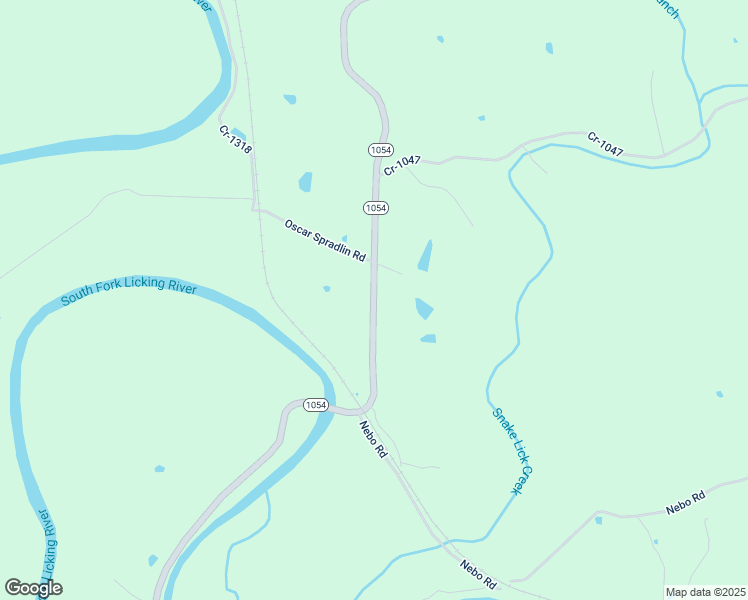 map of restaurants, bars, coffee shops, grocery stores, and more near 2340 Kentucky 1054 in Berry