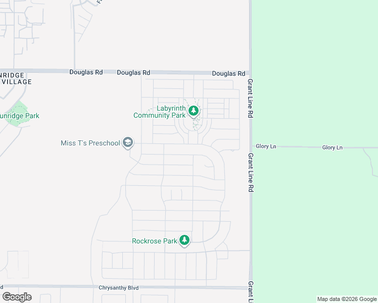 map of restaurants, bars, coffee shops, grocery stores, and more near 4095 Windansea Lane in Rancho Cordova