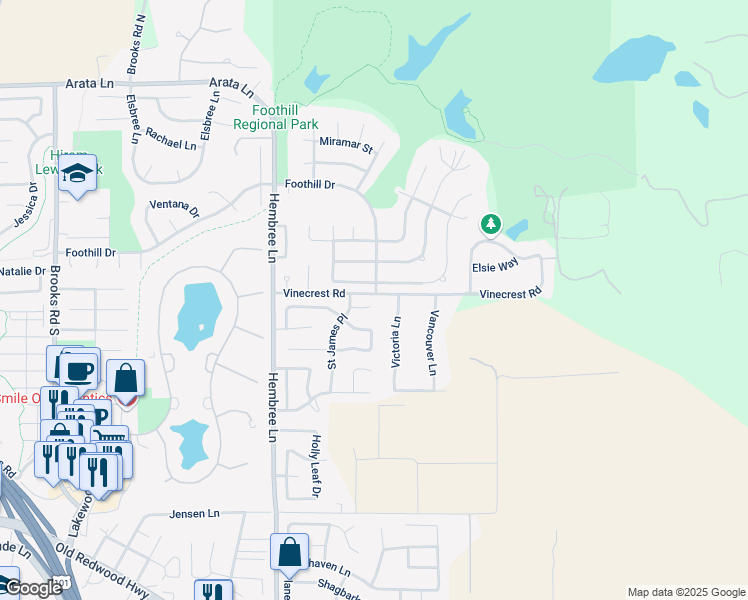 map of restaurants, bars, coffee shops, grocery stores, and more near 104 Knight Court in Windsor