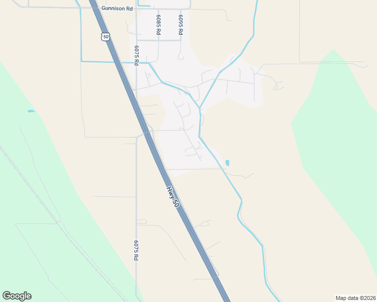 map of restaurants, bars, coffee shops, grocery stores, and more near 9381 6097 Road in Montrose