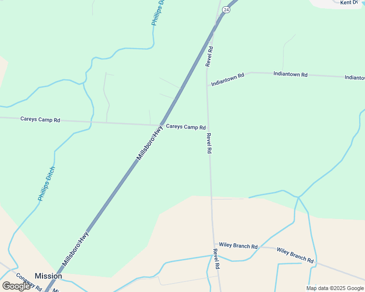 map of restaurants, bars, coffee shops, grocery stores, and more near 30822 Revel Road in Millsboro