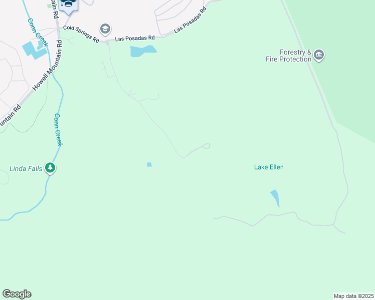 map of restaurants, bars, coffee shops, grocery stores, and more near 415 Cold Springs Road in Angwin