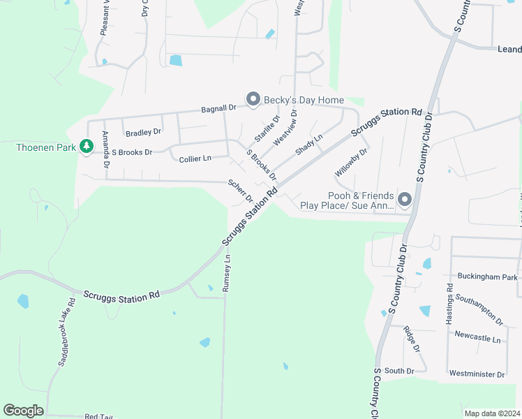 map of restaurants, bars, coffee shops, grocery stores, and more near 5219 Scruggs Station Road in Jefferson City