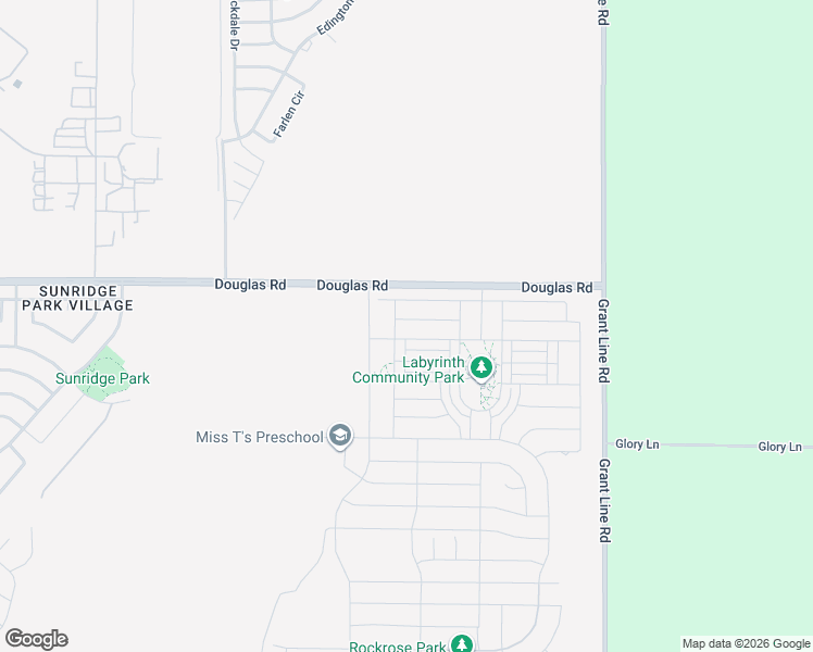 map of restaurants, bars, coffee shops, grocery stores, and more near 4034 Hearst Castle Way in Rancho Cordova