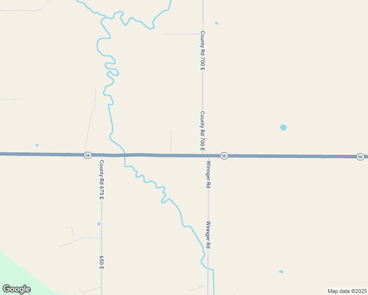 map of restaurants, bars, coffee shops, grocery stores, and more near 6910 Indiana 56 in Orleans