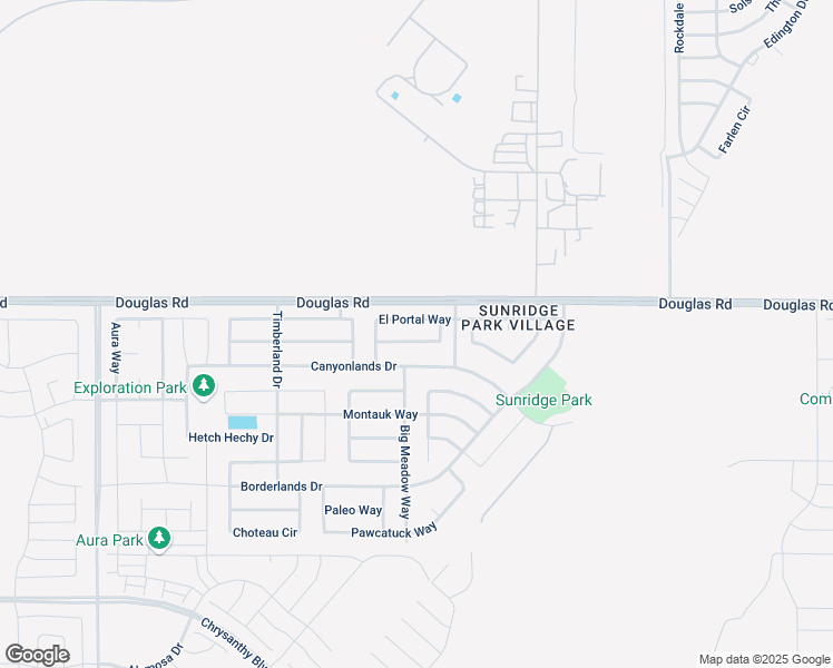 map of restaurants, bars, coffee shops, grocery stores, and more near 4028 Cuyamaca Circle in Rancho Cordova