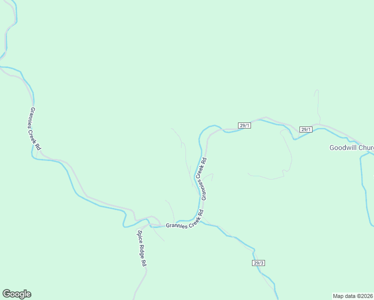 map of restaurants, bars, coffee shops, grocery stores, and more near Grannies Creek Road in Newton