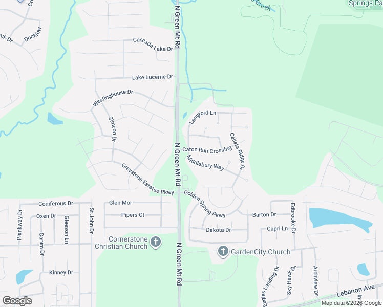 map of restaurants, bars, coffee shops, grocery stores, and more near 3411 Caton Run Crossing in Belleville