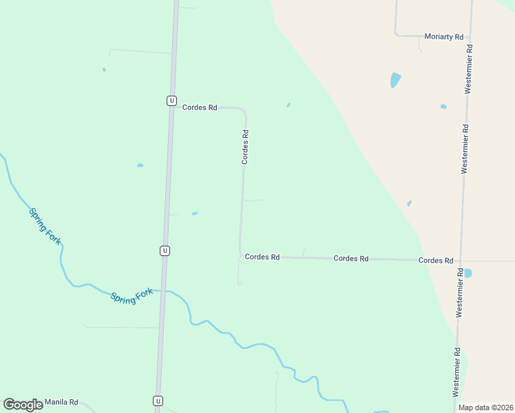 map of restaurants, bars, coffee shops, grocery stores, and more near 26351 Cordes Road in Sedalia