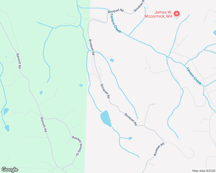 map of restaurants, bars, coffee shops, grocery stores, and more near 3502 Bouquet Road in Pacific