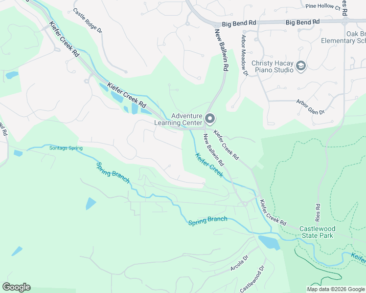 map of restaurants, bars, coffee shops, grocery stores, and more near 34 Pleasant Valley Dr in Ballwin