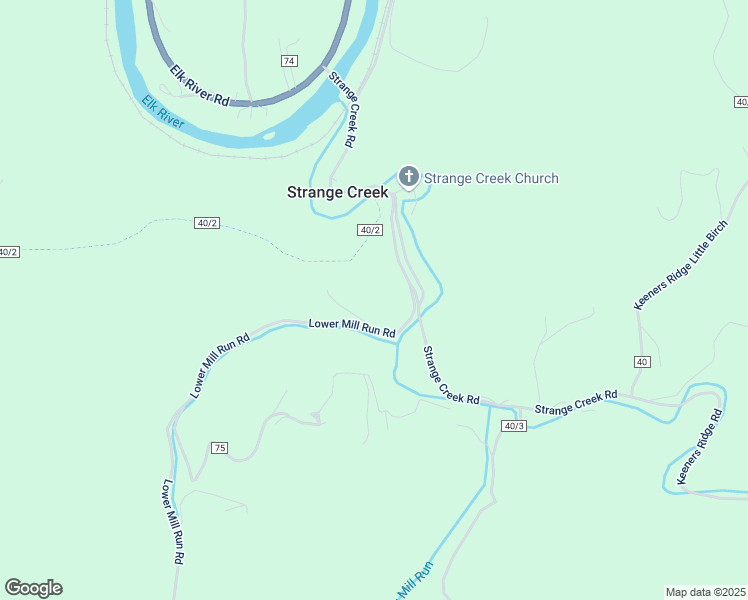 map of restaurants, bars, coffee shops, grocery stores, and more near 180 Mill Run Road in Braxton County