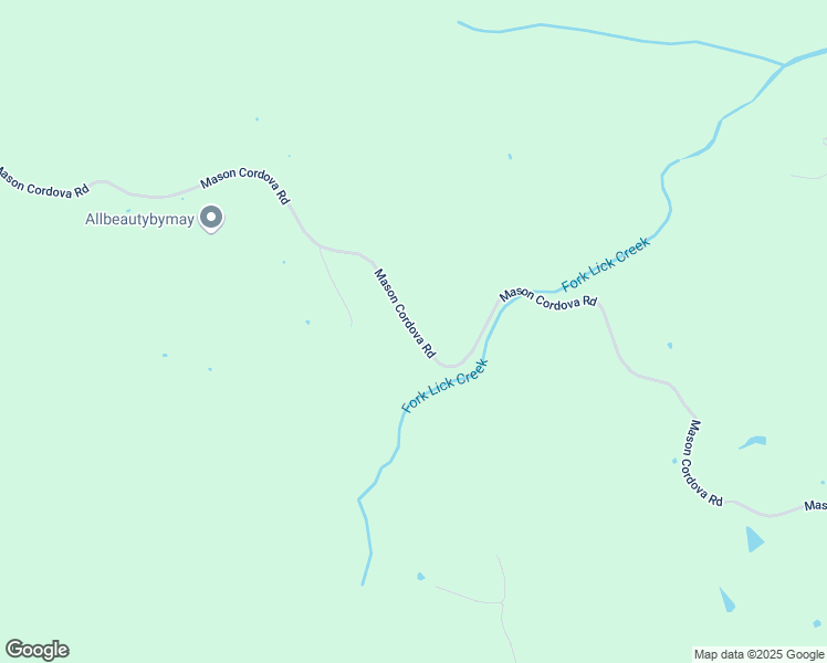 map of restaurants, bars, coffee shops, grocery stores, and more near Mason Cordova Road in Corinth