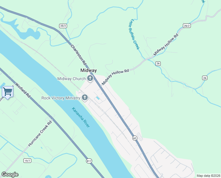 map of restaurants, bars, coffee shops, grocery stores, and more near 14892 Charleston Rd in Red House