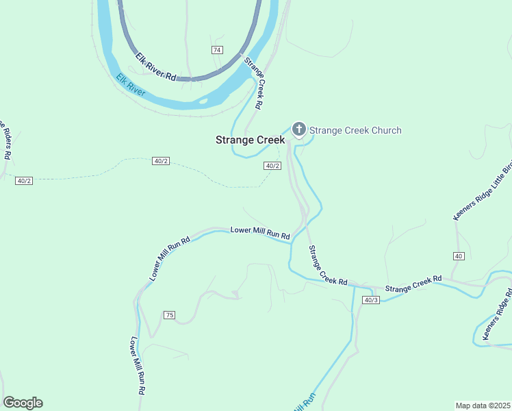 map of restaurants, bars, coffee shops, grocery stores, and more near 180 Mill Run Road in Duck