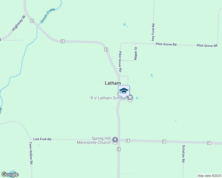 map of restaurants, bars, coffee shops, grocery stores, and more near in Latham