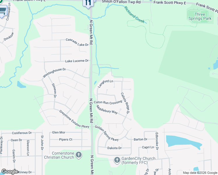 map of restaurants, bars, coffee shops, grocery stores, and more near 914 Red Scarlet Court in Belleville
