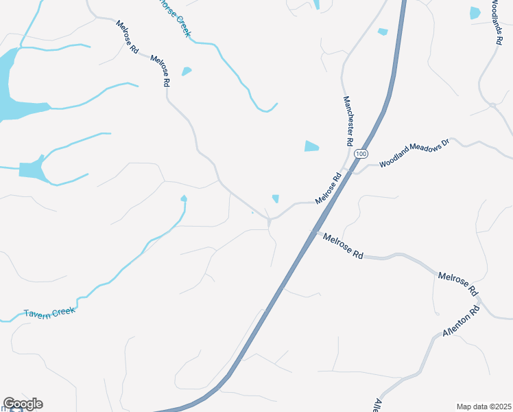 map of restaurants, bars, coffee shops, grocery stores, and more near 18543 Melrose Road in Wildwood