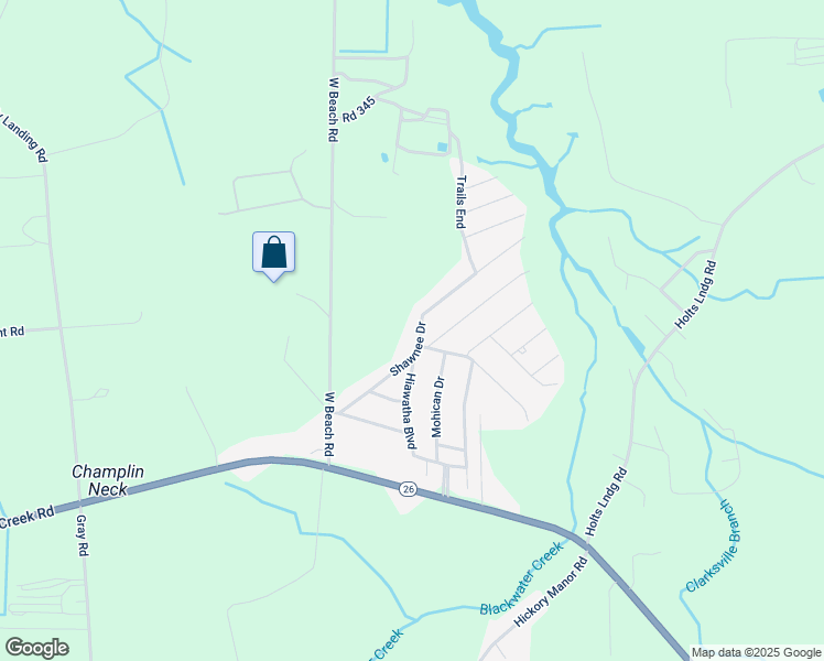 map of restaurants, bars, coffee shops, grocery stores, and more near 33829 Shawnee Drive in Dagsboro