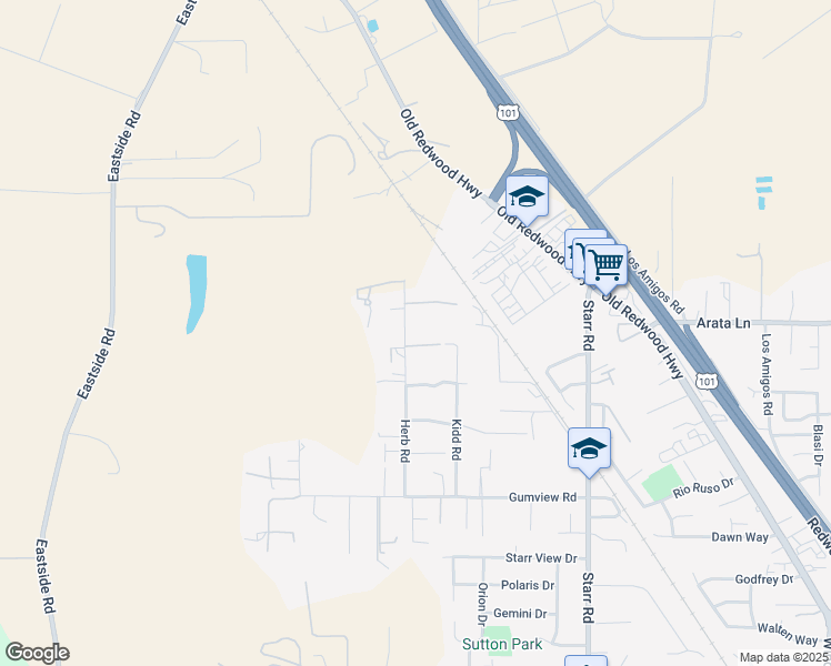 map of restaurants, bars, coffee shops, grocery stores, and more near 1312 Mildred Court in Windsor