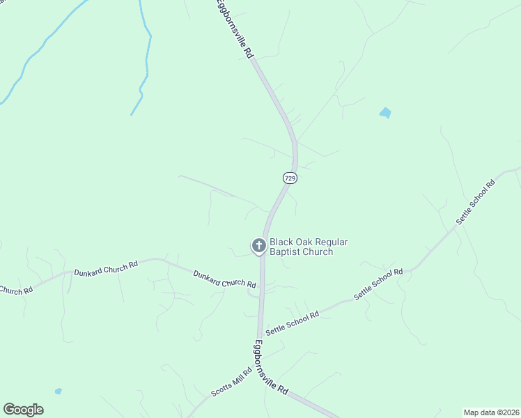 map of restaurants, bars, coffee shops, grocery stores, and more near 10238 Eggbornsville Road in Rixeyville