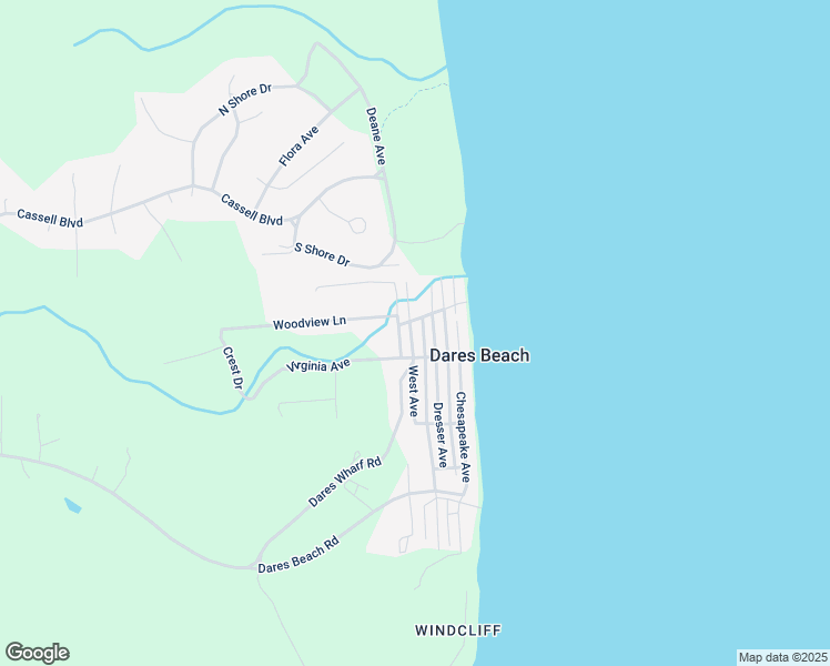 map of restaurants, bars, coffee shops, grocery stores, and more near 291 West Avenue in Prince Frederick