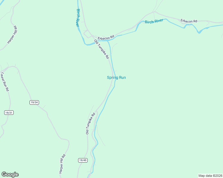 map of restaurants, bars, coffee shops, grocery stores, and more near 8555 Old Turnpike Rd in Little Birch