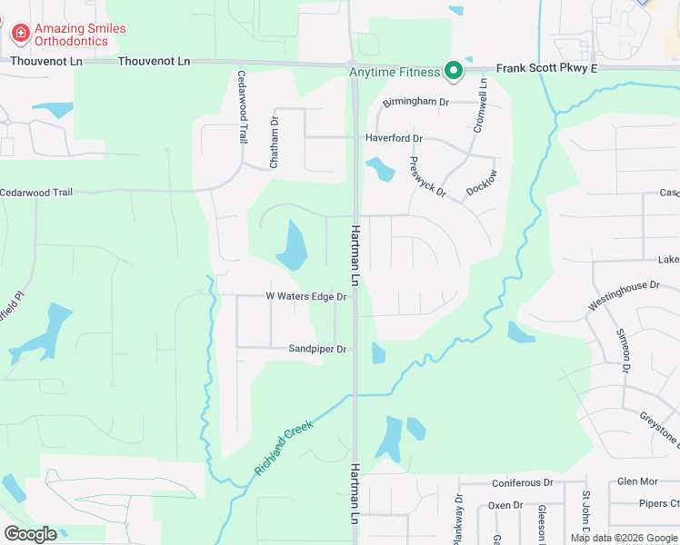 map of restaurants, bars, coffee shops, grocery stores, and more near 1226 Carleton Lane in Belleville