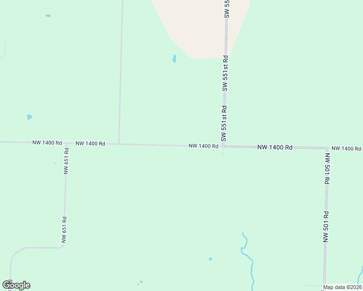 map of restaurants, bars, coffee shops, grocery stores, and more near Northwest 1400th Road in Chilhowee