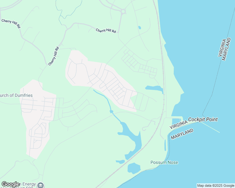 map of restaurants, bars, coffee shops, grocery stores, and more near 1621 Grove Chestnut Road in Dumfries